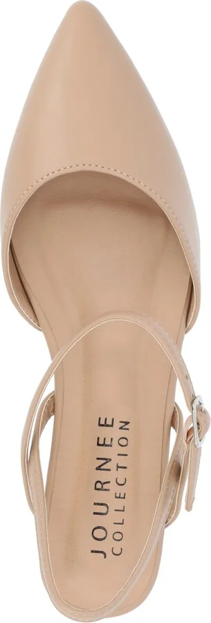 Journee Collection Women's Martine Strappy Pointed Toe Flats - Image 9
