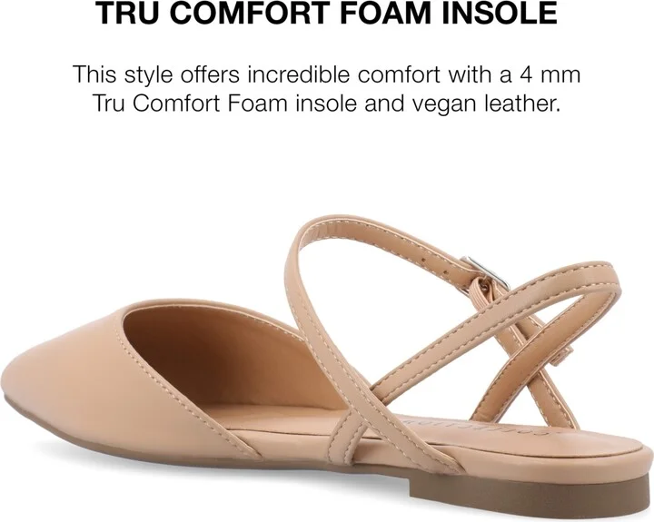 Journee Collection Women's Martine Strappy Pointed Toe Flats - Image 11
