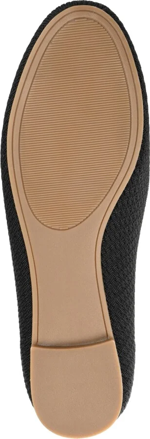 Journee Collection Women's Maryann Knit Round Toe Ballet Flats - Image 9