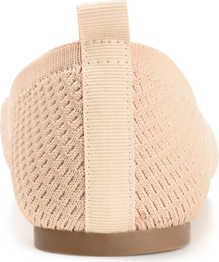 Journee Collection Women's Maryann Knit Round Toe Ballet Flats - Image 11