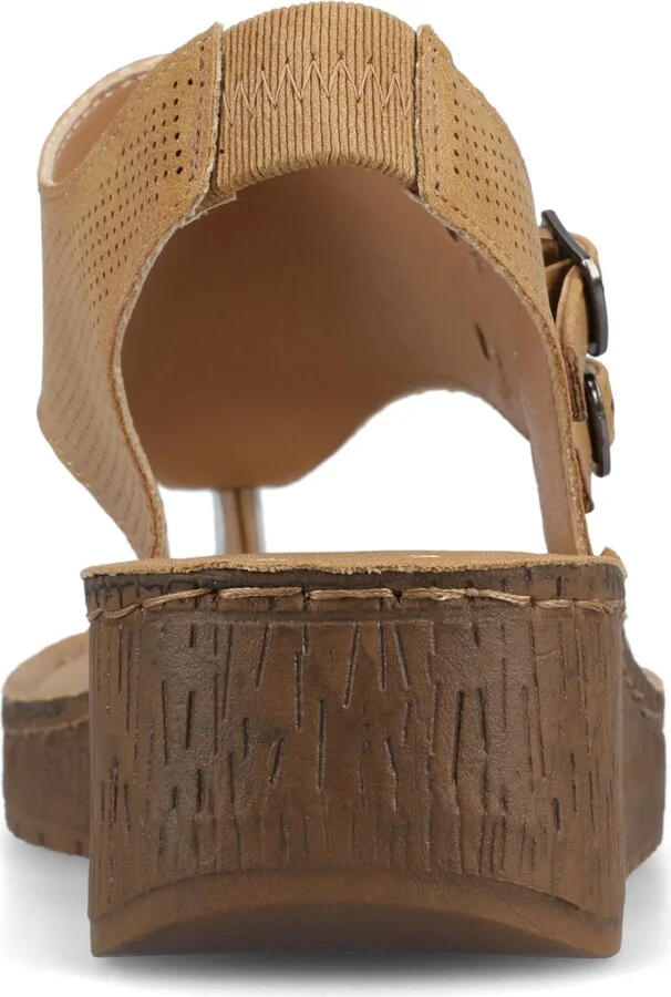 Journee Collection Women's Mckell Wedge Sandals - Image 3