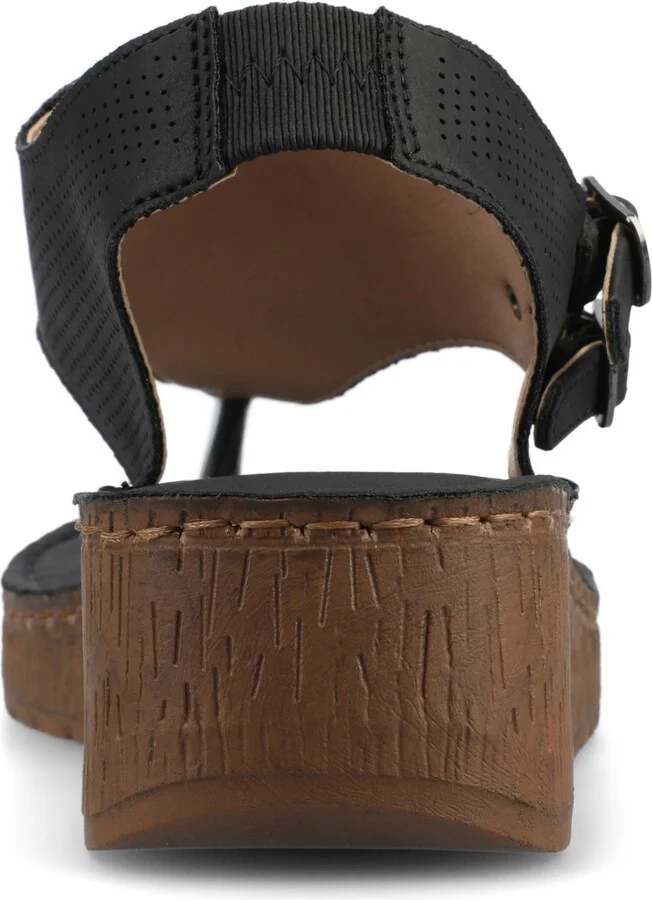 Journee Collection Women's Mckell Wedge Sandals - Image 8