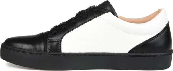 Journee Collection Women's Medium and Wide Width Lynz Sneakers Black - Image 2