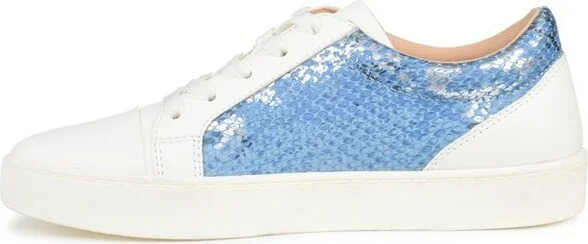Journee Collection Women's Medium and Wide Width Lynz Sneakers Black - Image 6
