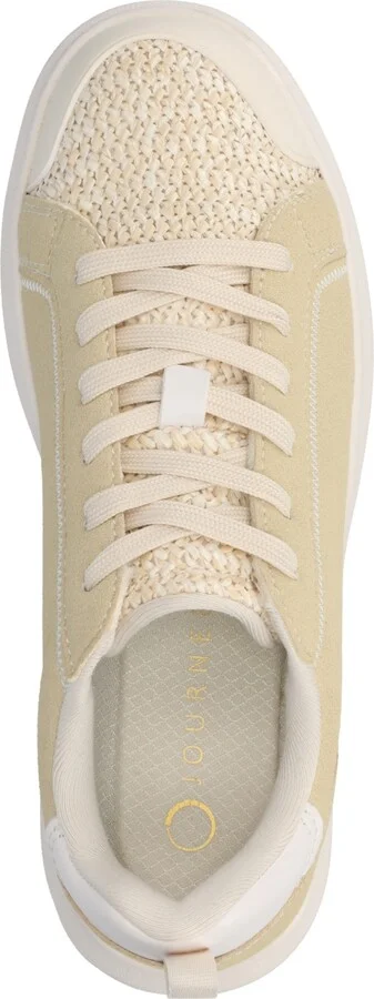 Journee Collection Women's Meeya Platform Lace Up Sneakers - Image 4