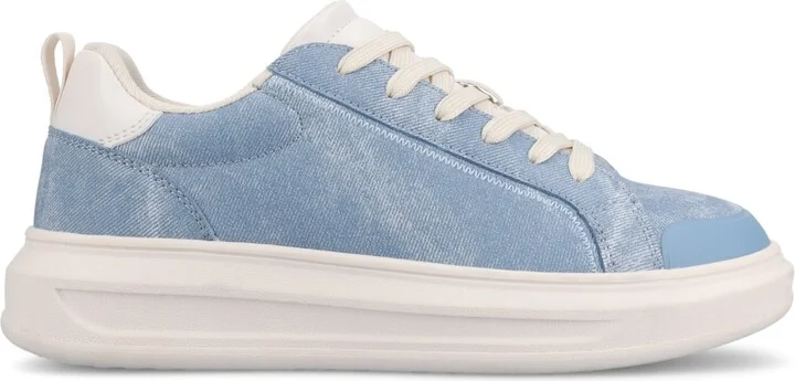 Journee Collection Women's Meeya Platform Lace Up Sneakers - Image 7