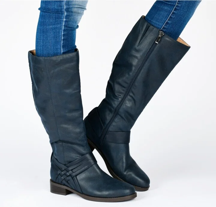 Journee Collection Women's Meg Knee High Boots - Image 5