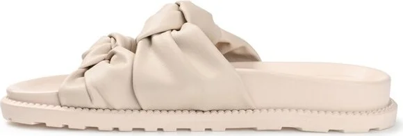 Journee Collection Women's Melanie Slide Flat Sandals Green - Image 5