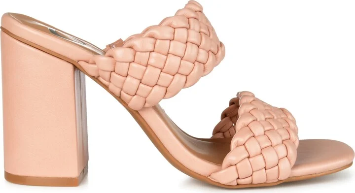 Journee Collection Women's Melissa Woven Sandals - Image 7