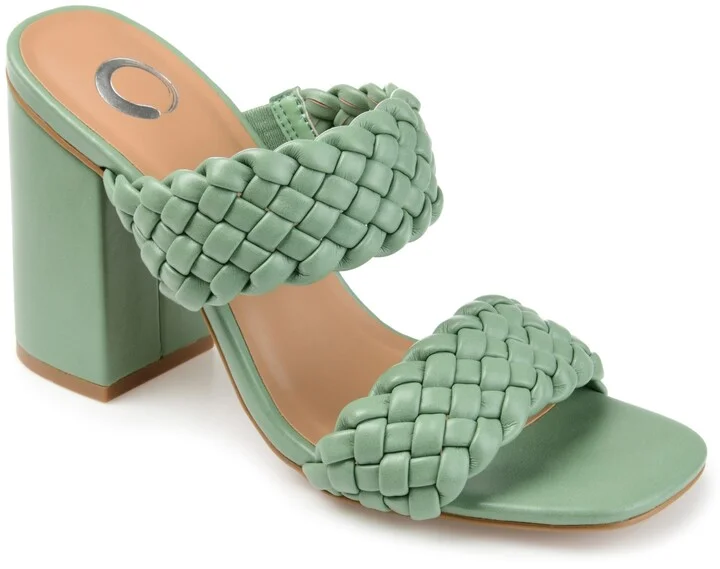 Journee Collection Women's Melissa Woven Sandals