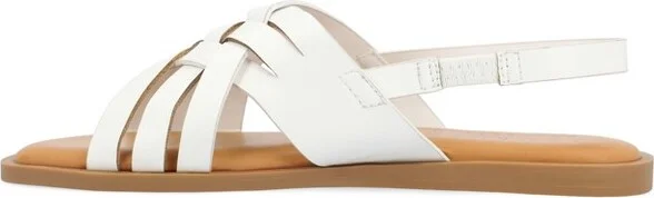 Journee Collection Women's Merrin Sling Back Flat Sandal Brown - Image 4