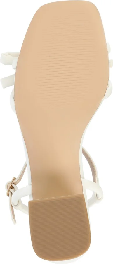 Journee Collection Women's Meryl Bow Block Heel Dress Sandals - Image 10