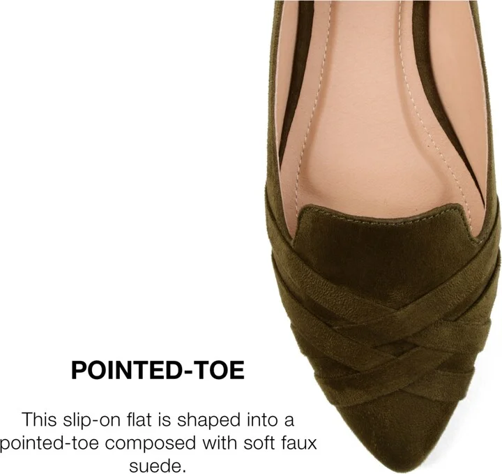 Journee Collection Women's Mindee Pointed Toe Flats - Image 3
