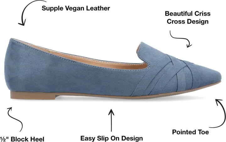 Journee Collection Women's Mindee Pointed Toe Flats - Image 8