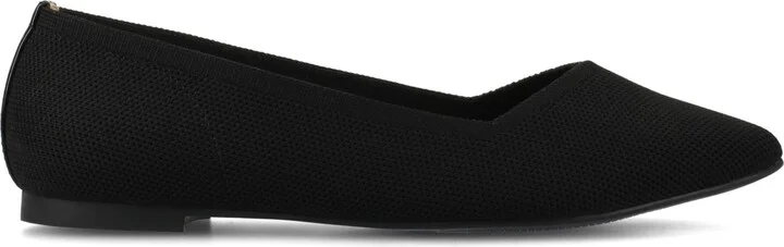 Journee Collection Women's Minnah Knit Pointed Toe Dress Flats - Image 10