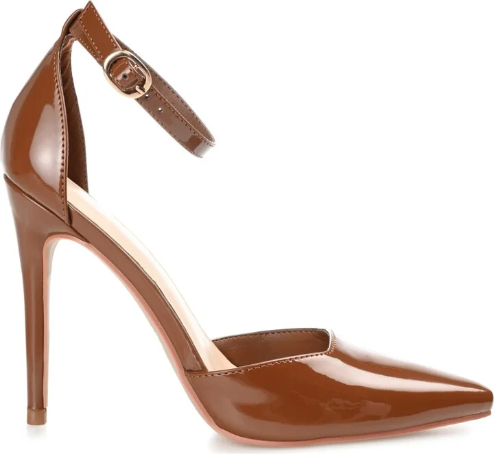 Journee Collection Women's Miriem Ankle Strap Stiletto Pumps - Image 10