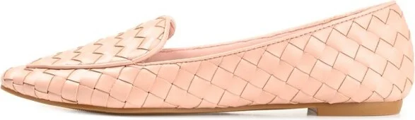 Journee Collection Women's Misty Slip On Pointed Toe Loafer Flats Blush - Image 2