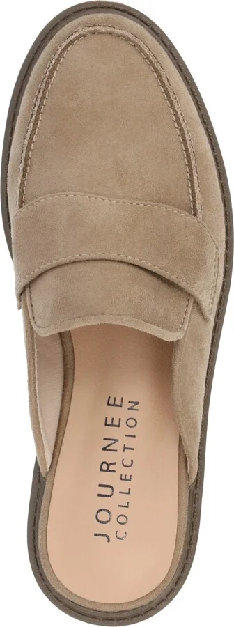 Journee Collection Women's Miycah Slip On Mule Flats - Image 9