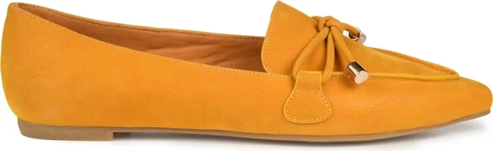 Journee Collection Women's Muriel Bow Detail Pointed Toe Flats - Image 2