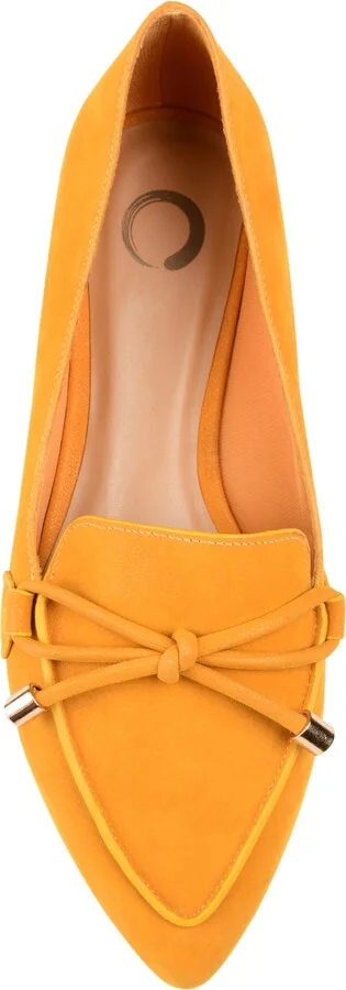 Journee Collection Women's Muriel Bow Detail Pointed Toe Flats - Image 4