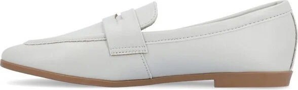 Journee Collection Women's Myeesha Loafer Slip On Square Toe Flats Grey - Image 8