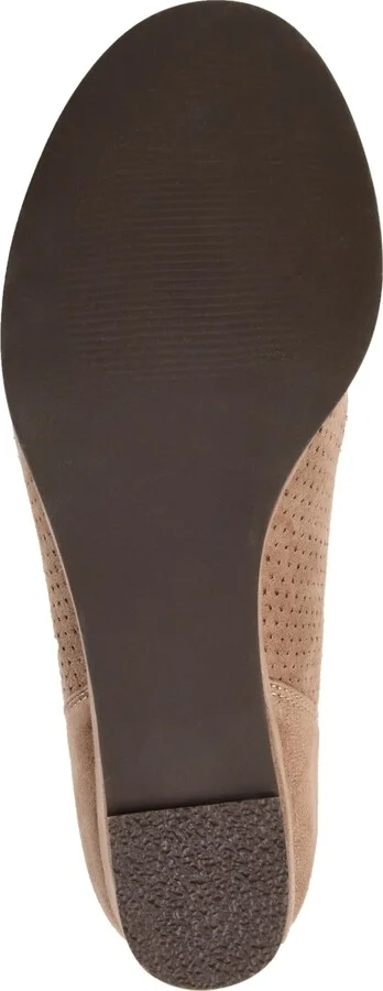 Journee Collection Women's Mylee Perforated Wedge Ankle Booties - Image 3