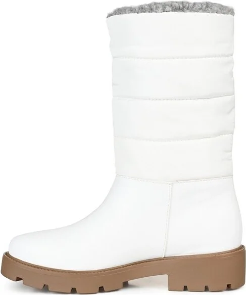 Journee Collection Womens Nadine Tru Comfort Foam Block Heel Winter Boots, Black - Image 4