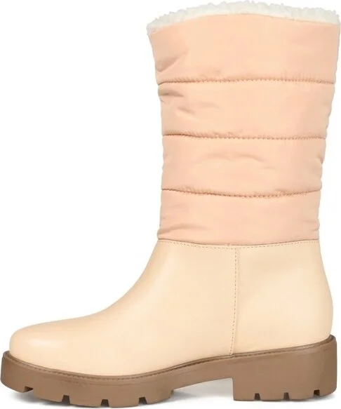 Journee Collection Womens Nadine Tru Comfort Foam Block Heel Winter Boots, Black - Image 6