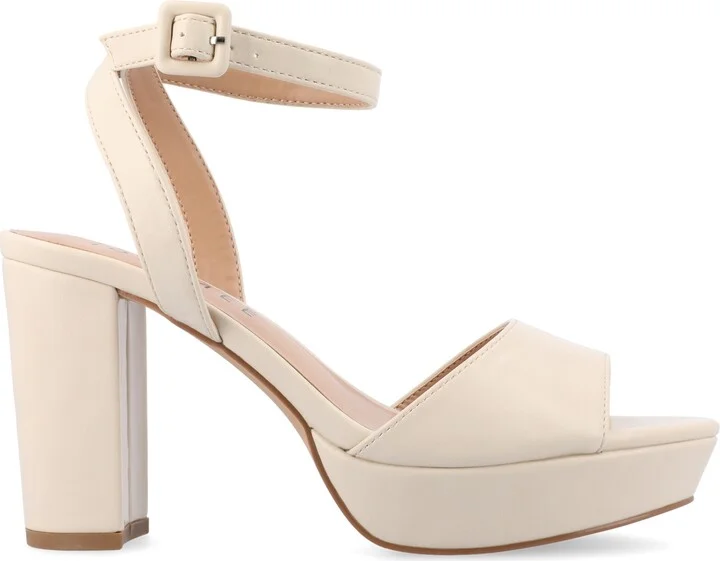 Journee Collection Women's Nairri Platform Block Heel Dress Sandals - Image 6