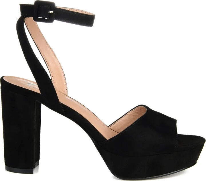 Journee Collection Women's Nairri Platform Block Heel Dress Sandals - Image 10