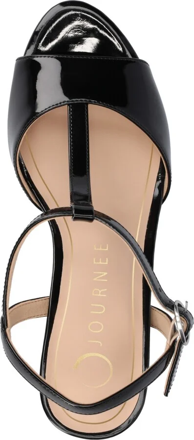 Journee Collection Women's Nalie T-Strap Platform Dress Sandals - Image 4