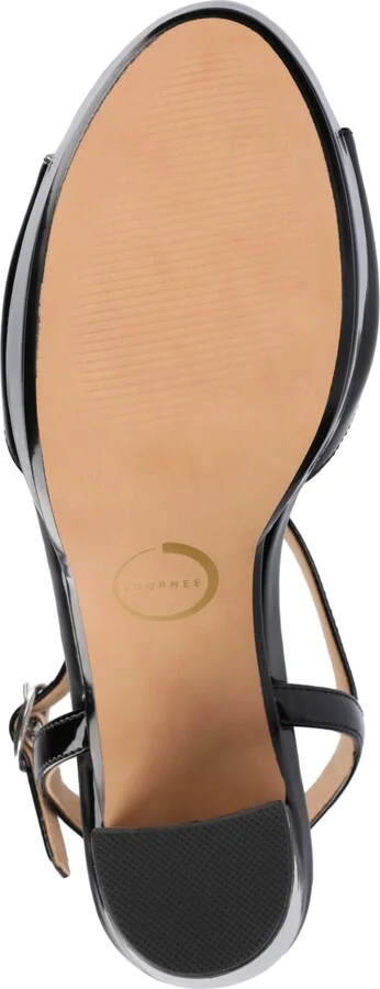 Journee Collection Women's Nalie T-Strap Platform Dress Sandals - Image 5