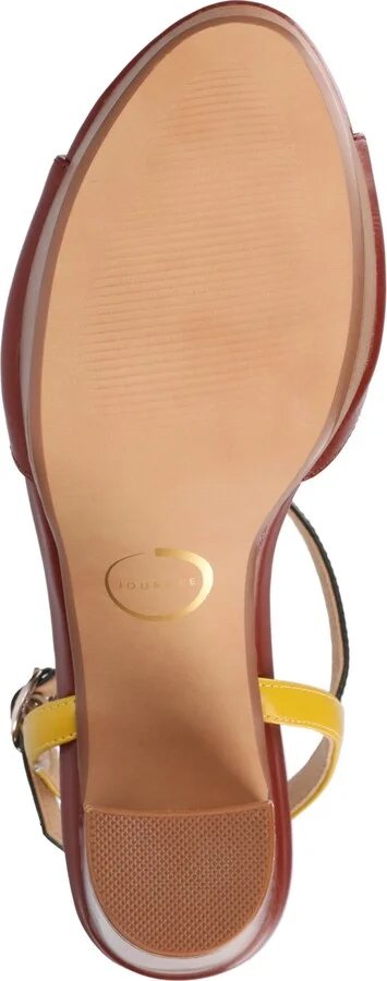 Journee Collection Women's Nalie T-Strap Platform Dress Sandals - Image 9