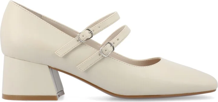 Journee Collection Women's Nally Double Strap Mary Jane Pumps - Image 6