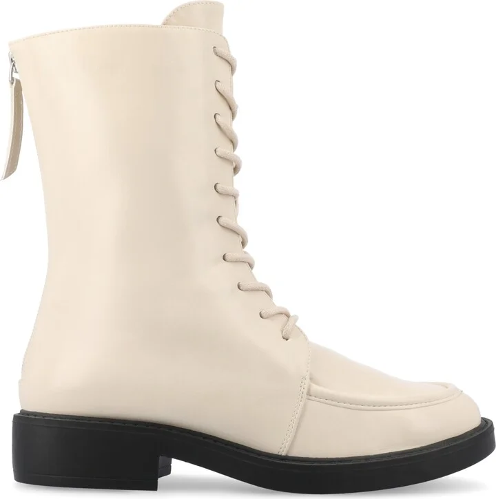 Journee Collection Women's Nikks Lace Up Combat Boots - Image 2