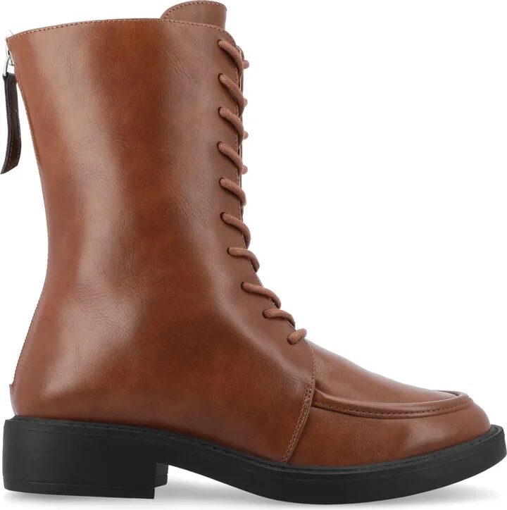 Journee Collection Women's Nikks Lace Up Combat Boots - Image 11