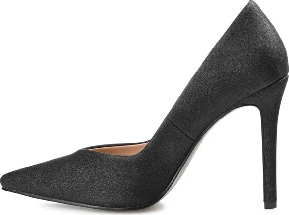 Journee Collection Women's Ninna Slip On High Stiletto Pointed Toe Pumps Tan - Image 5