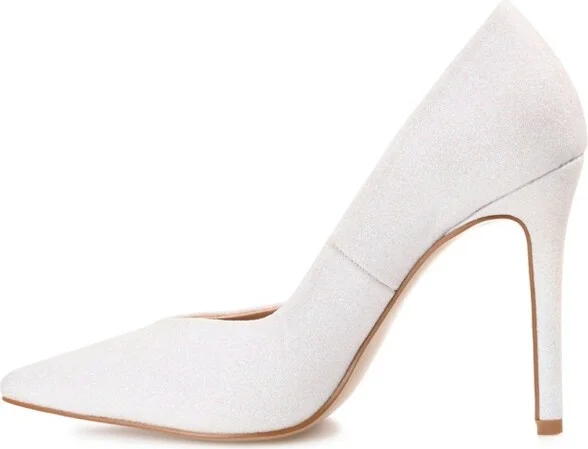 Journee Collection Women's Ninna Slip On High Stiletto Pointed Toe Pumps Tan - Image 6
