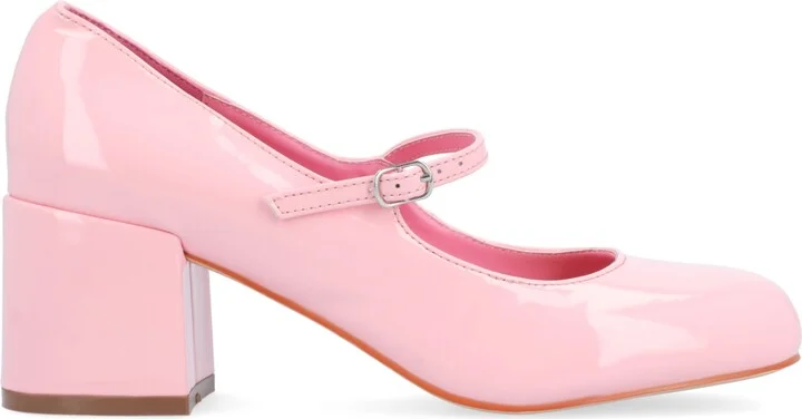 Journee Collection Women's Okenna Mary Jane Block Heel Pumps - Image 3
