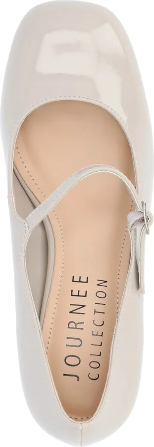 Journee Collection Women's Okenna Mary Jane Block Heel Pumps - Image 9