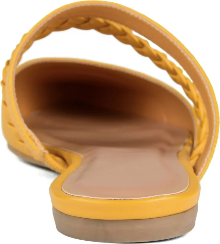 Journee Collection Women's Olivea Braided Slides - Image 3