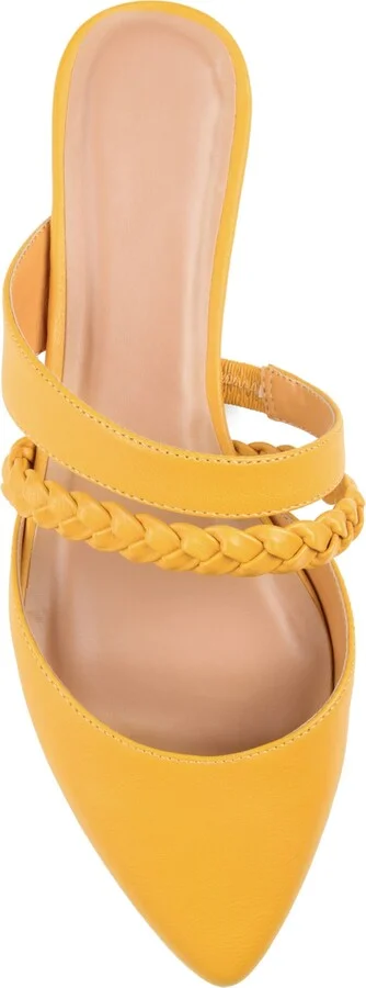 Journee Collection Women's Olivea Braided Slides - Image 4