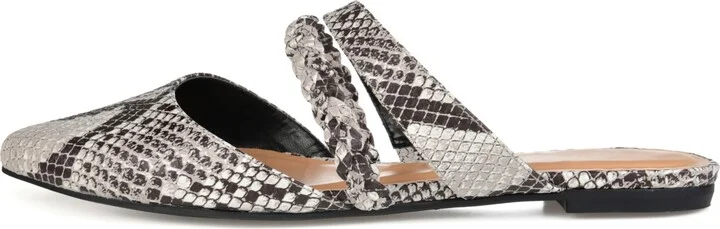 Journee Collection Women's Olivea Braided Slides - Image 7