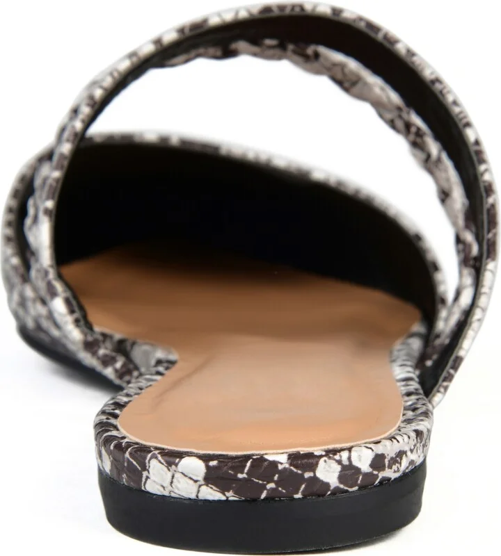 Journee Collection Women's Olivea Braided Slides - Image 8