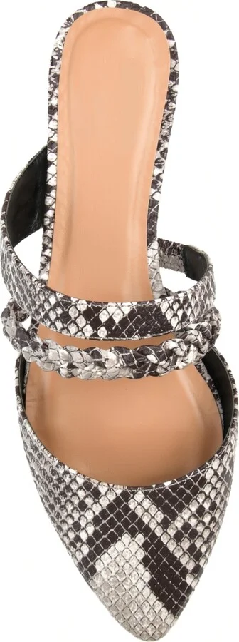 Journee Collection Women's Olivea Braided Slides - Image 9