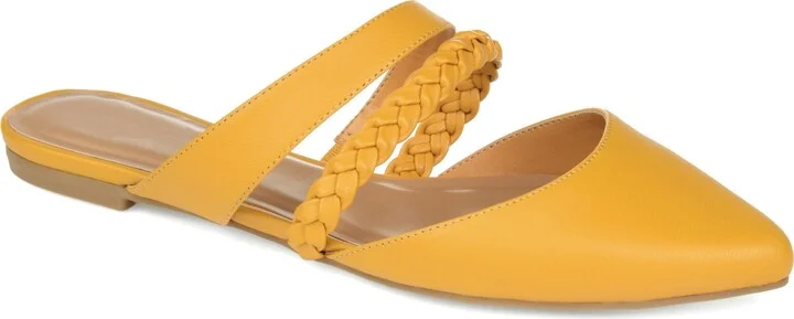 Journee Collection Women's Olivea Braided Slides