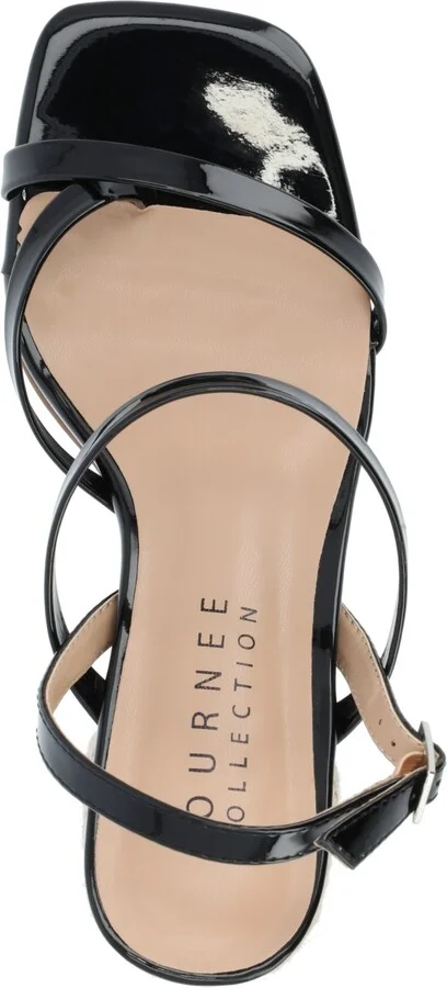 Journee Collection Women's Olivina Espadrille Block Heel Strappy Sandals - Image 8