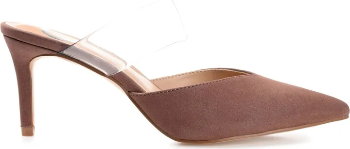 Journee Collection Women's Ollie Lucite Strap Heels - Image 2