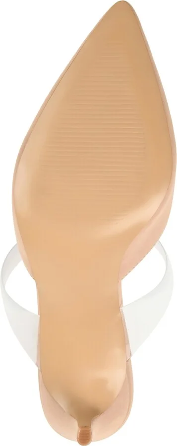 Journee Collection Women's Ollie Lucite Strap Heels - Image 9