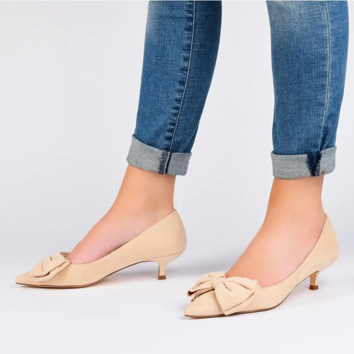 Journee Collection Women's Orana Bow Heels - Image 6